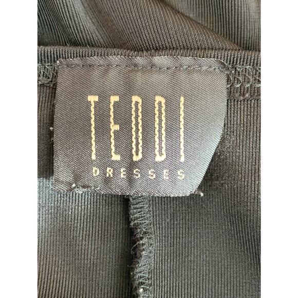 Teddi black sleeveless top size Small - Picture 3 of 6